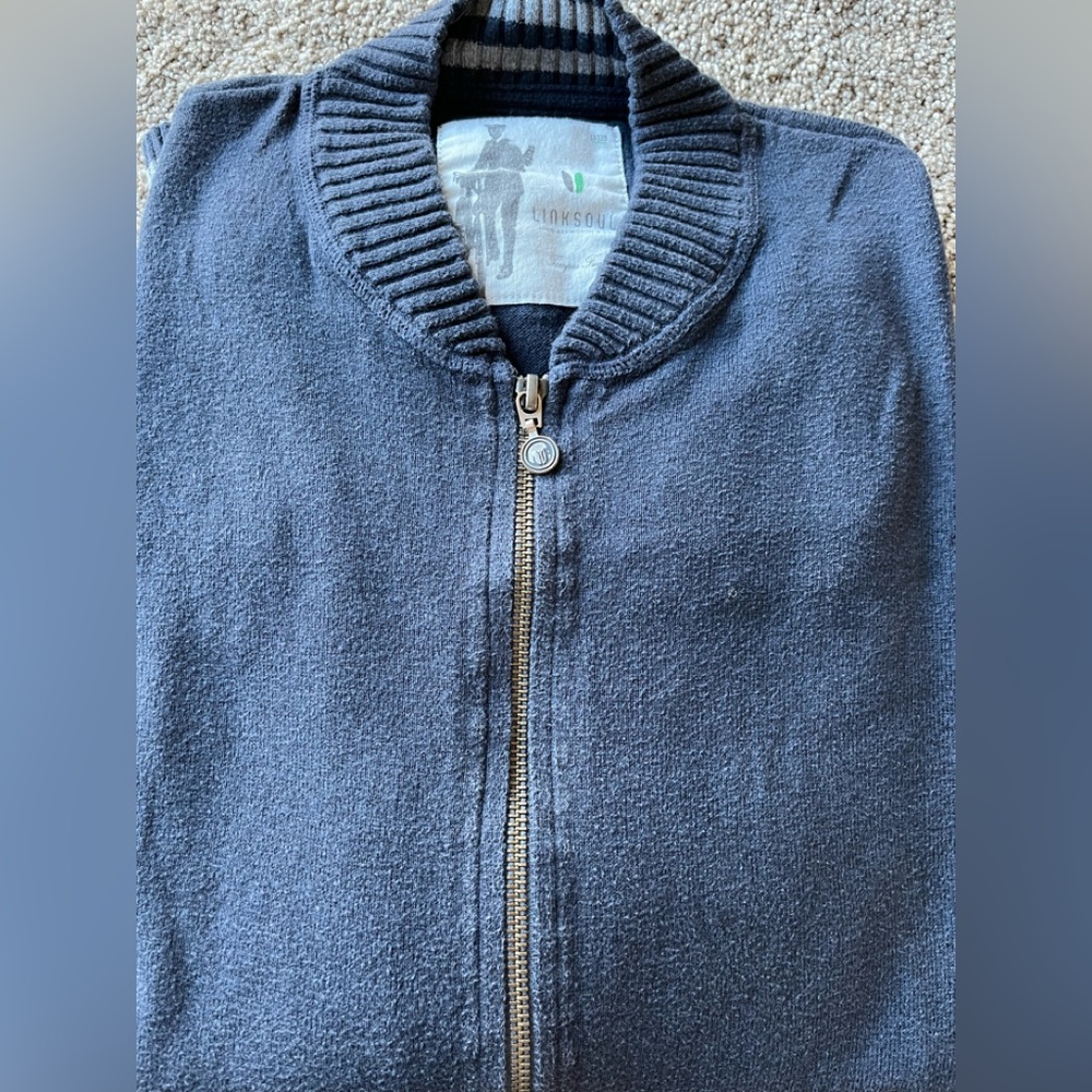 Linksoul zip up sweater